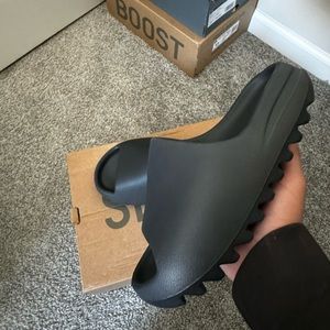 Onyx Yeezy Slides